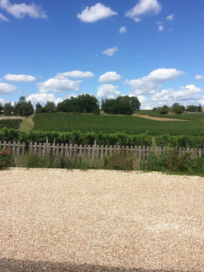 Au Charmant Des Vignes Montagne  Exteriör bild